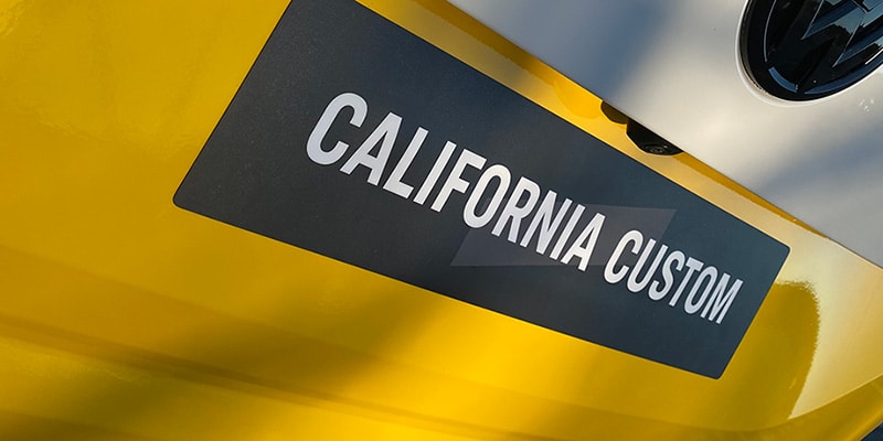 California Custom standard California Custom standard